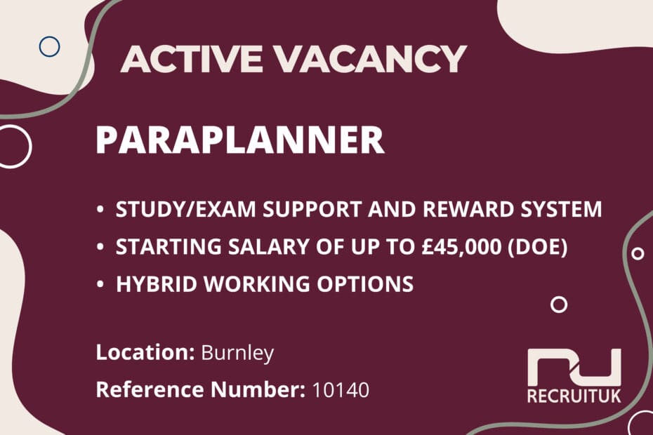 Paraplanner, Burnley