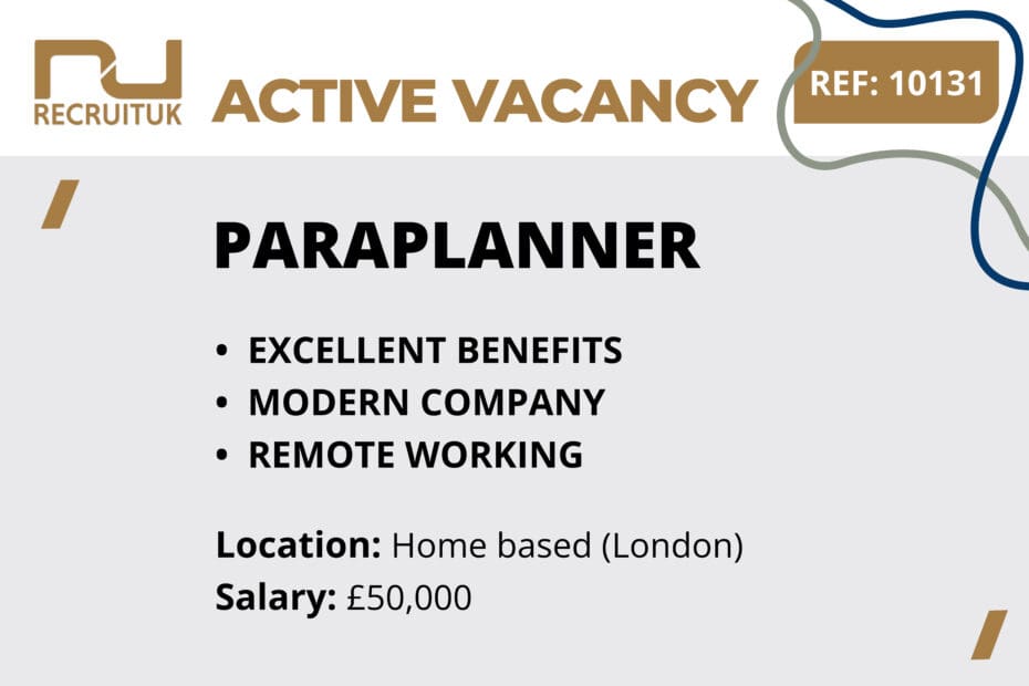 Paraplanner, London