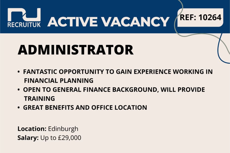 Administrator, Edinburgh
