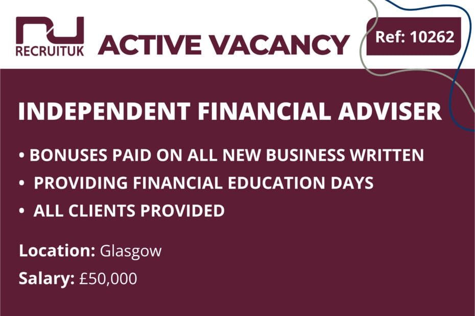 Independent Financial Adviser, Glasgow