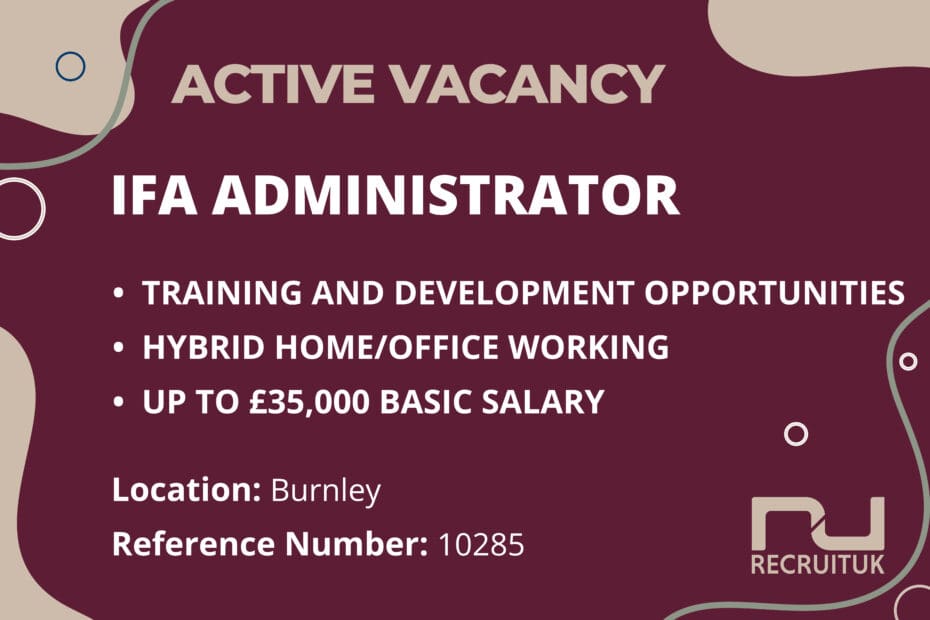 IFA Administrator, Burnley