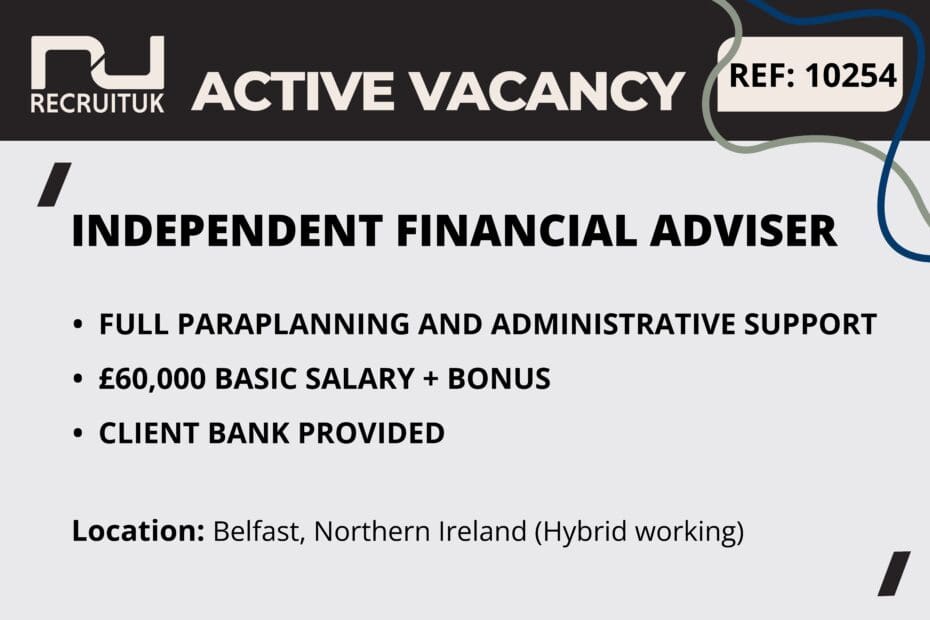 Independent Financial Adviser, Belfast