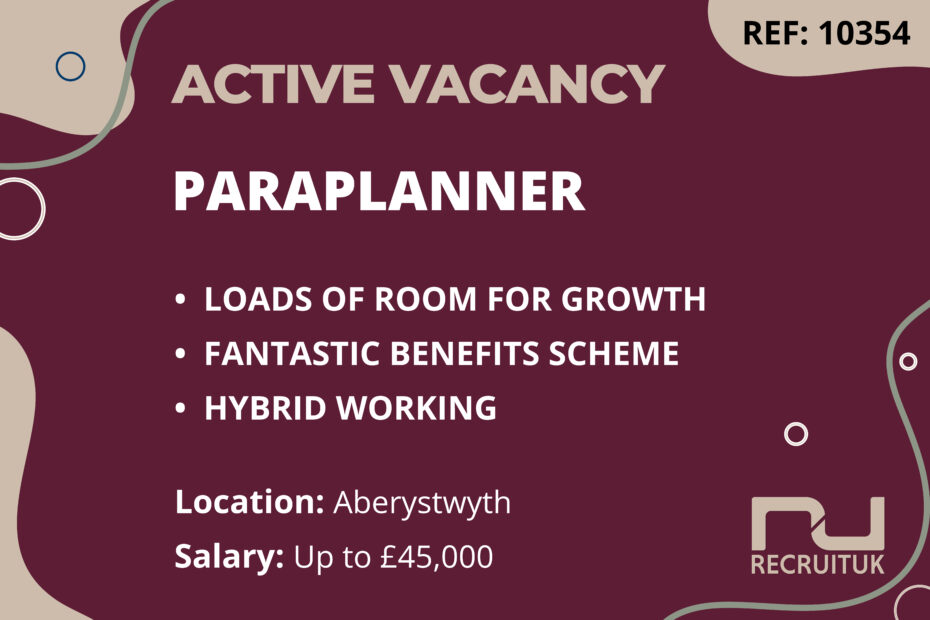 Paraplanner, Aberystwyth
