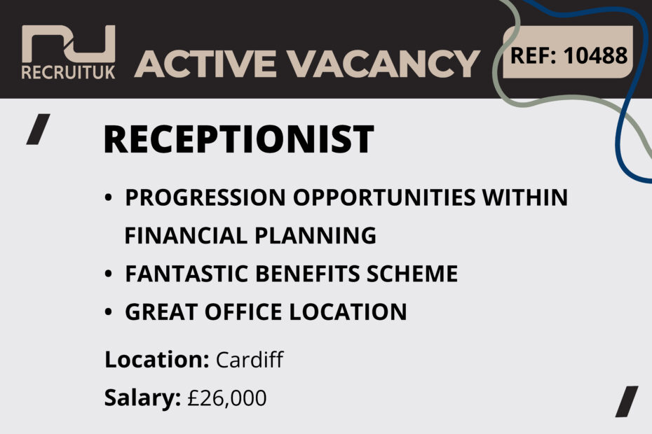 Receptionist, Cardiff