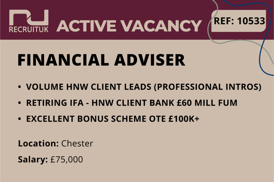 Financial Adviser, Chester